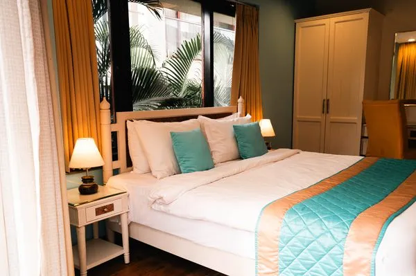 Bedroom Suite Nightstand & Garden Window
